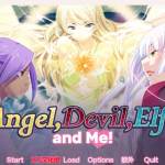 【补档】【日系SLG/AIGPT汉化/2D】天使、魔鬼、精灵和我 Angel, Devil, Elf And Me v1.4.9【PC+安卓/1.6G】【PC】