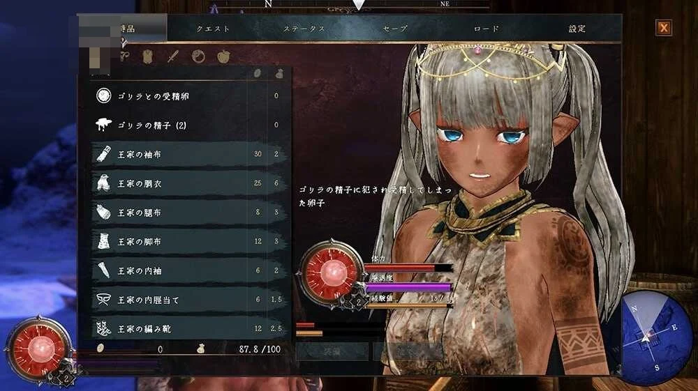 落日的姬骑士韦佩里特~诅咒淫纹~ 〔官方中文体验版+动态〕【3D动作生存RPG】〔6G〕【微云网盘/直链】
